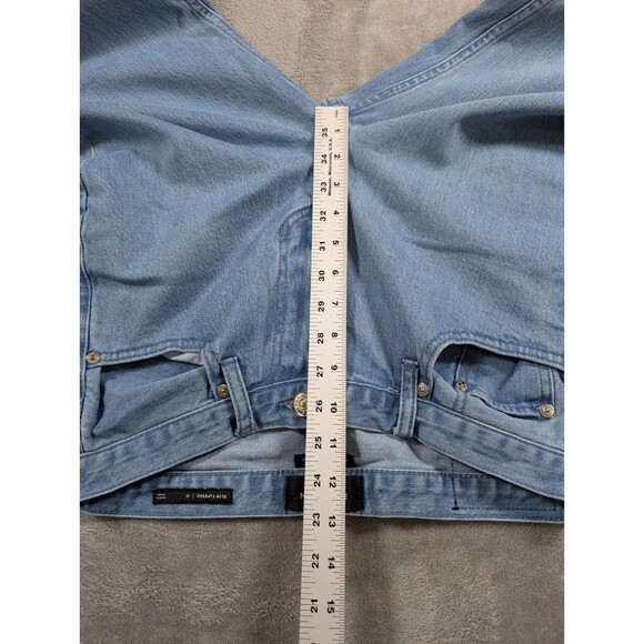 PacSun Slim Taper Jeans Mens 31 Blue Denim Comfort Stretch Casual Everyday Fit - Picture 10 of 12